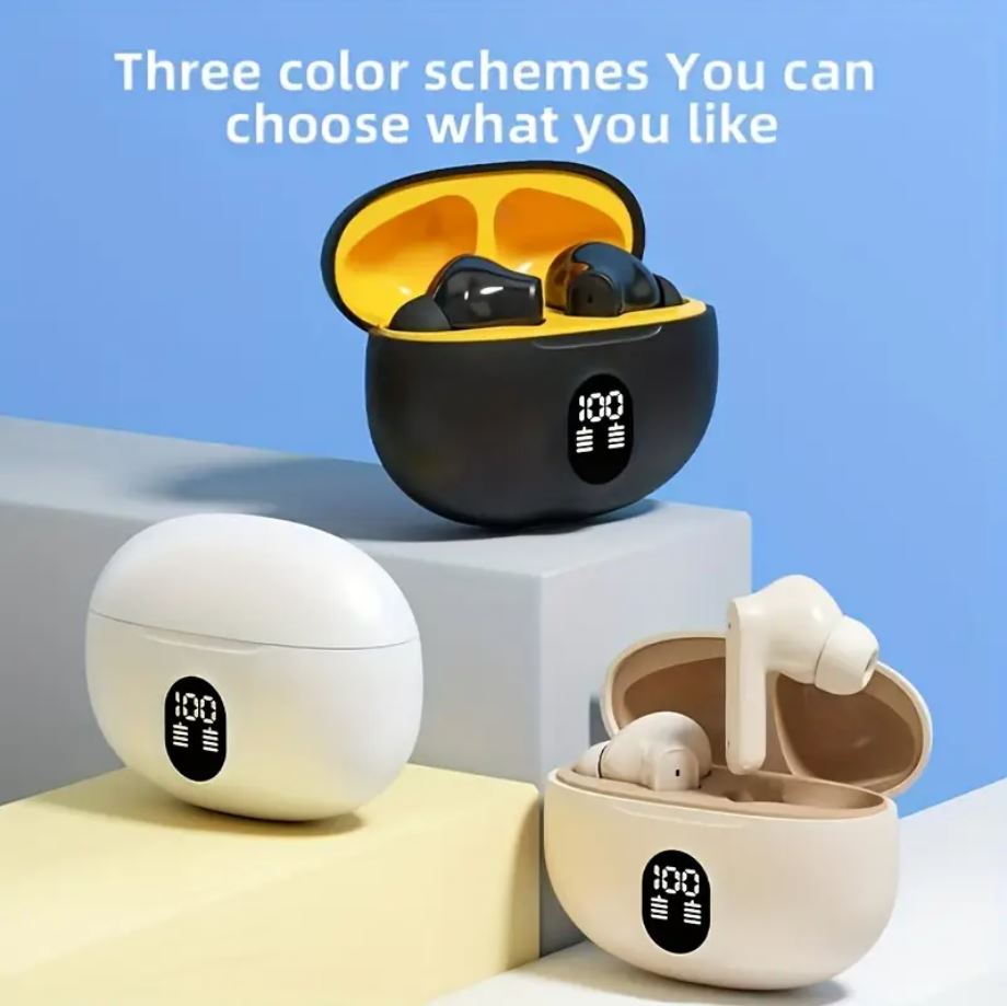895B EarBuds – Bluetooth 5.3 + LED Display + ANC