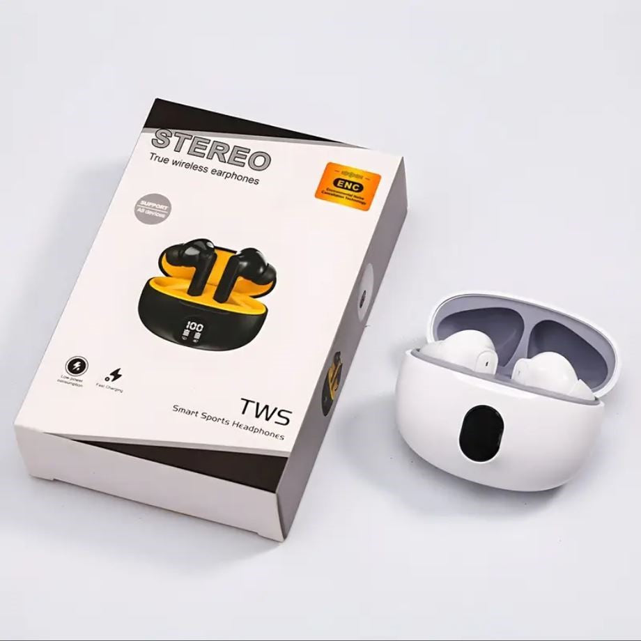 895B EarBuds – Bluetooth 5.3 + LED Display + ANC